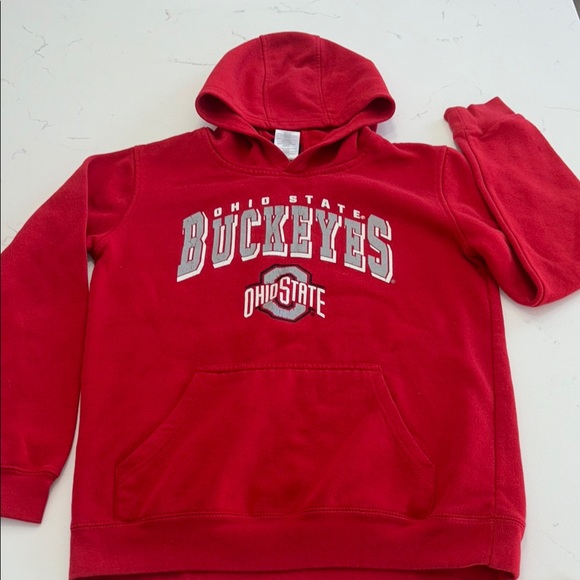 Gen2 Other - Boys Ohio State Buckeyes Red Hoodie – Size Large 14/18